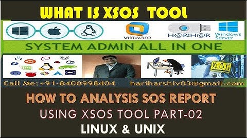 sosreport analysis using xsos tool part 02