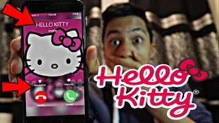 CALLING HELLO KITTY *OMG SHE ACTUALLY ANSWERED*