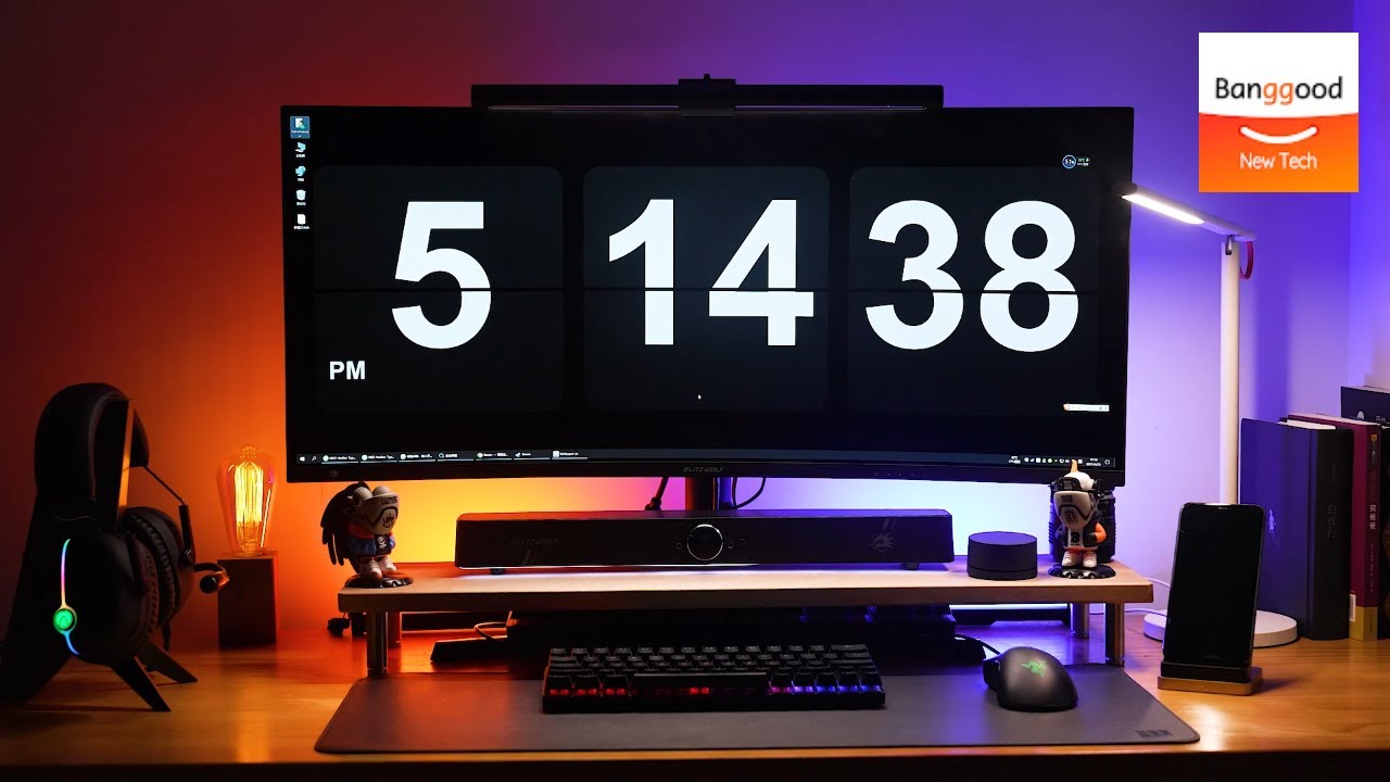 Desk Setup 2022 - Desktop Equipment List - Banggood New Tech