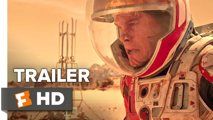 The Martian Official Trailer #1 (2015) - Matt Damon, Kristen Wiig Movie HD  - YouTube