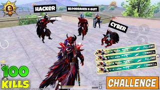 😱 OMG !! SUPER RICH HACKER USING BLOODRAVEN X-SUIT KILLED WHOLE SERVER & CHALLENGED MRCYBER IN BGMI