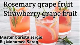 جريب فروت بالفراوله & جريب فروت بالروزماري ٢٠٢١&strawberry grape fruit & rosemary grape fruit 2021