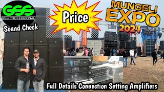 GSS Professional Raipur | Mungeli Expo 2024 l Setup With Price | Soundcheck सबकुछ एक ही Video में