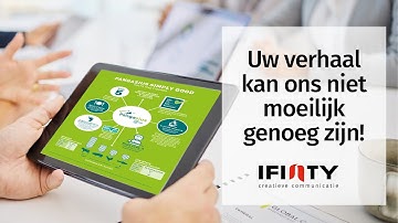 Dit is een video waarin ik Ifinty promoot als infographic specialist. Mail voor info: info@ifinty.nl