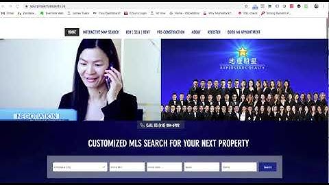 WIX IDX Broker Video Home Page with MLS search