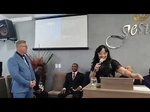 Mensagem da esposa, missionária Lirane.