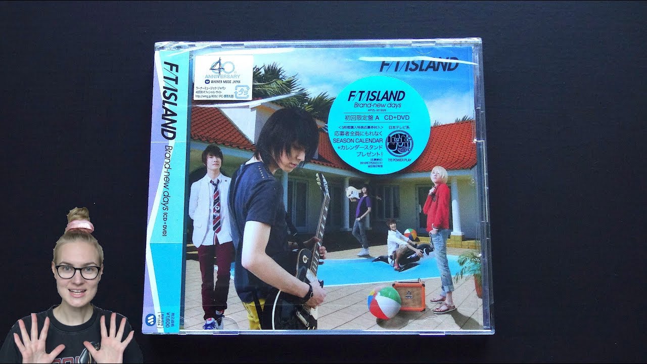 Unboxing FTISLAND 5th Japanese Single Album Brand-new days