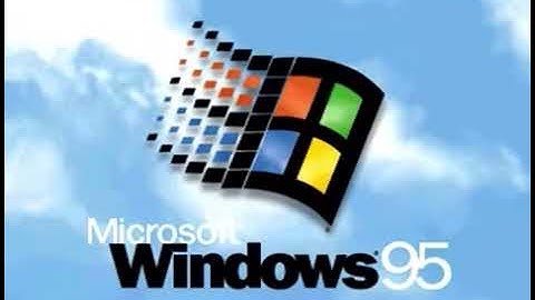 Windows 95 startup sound reverse