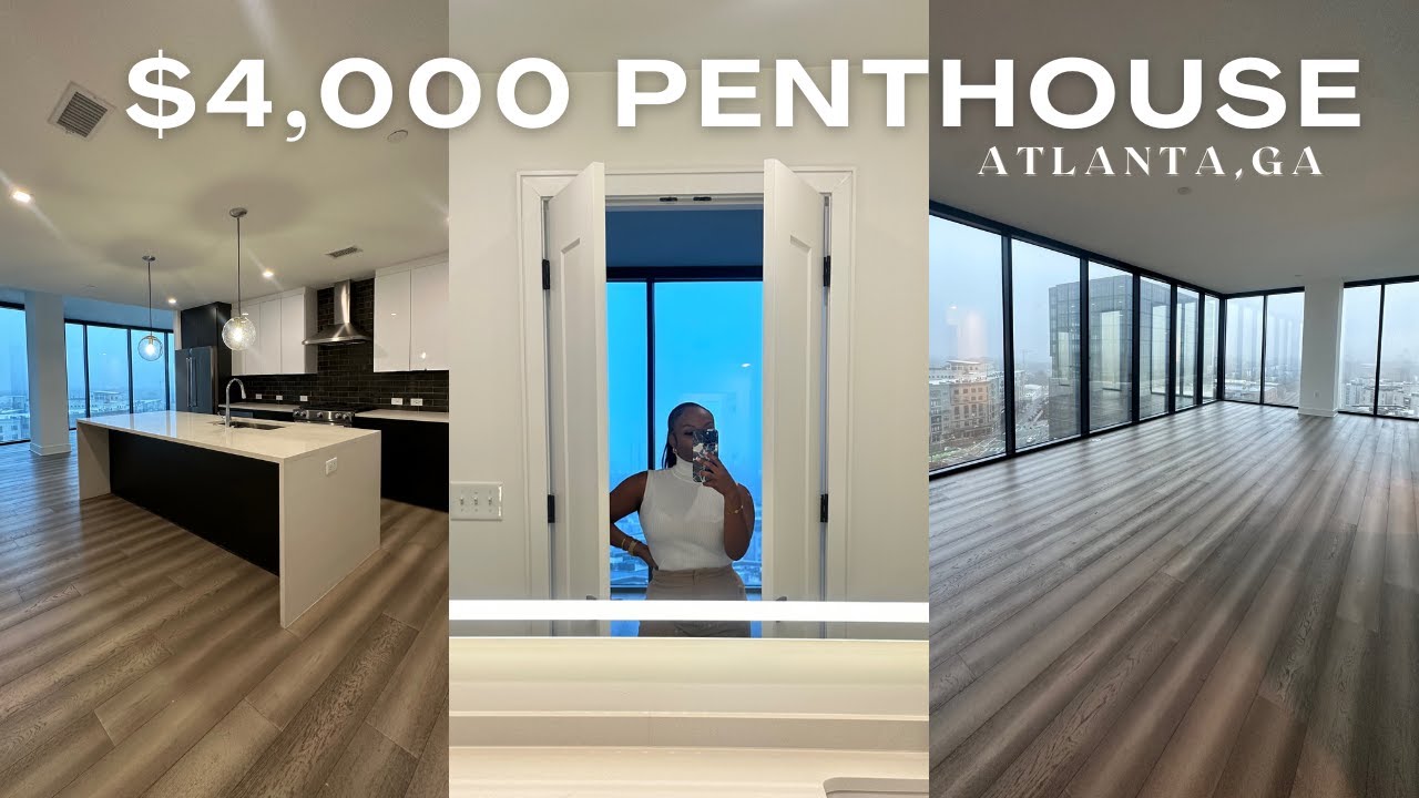INSIDE A $4,000 PENTHOUSE IN ATLANTA