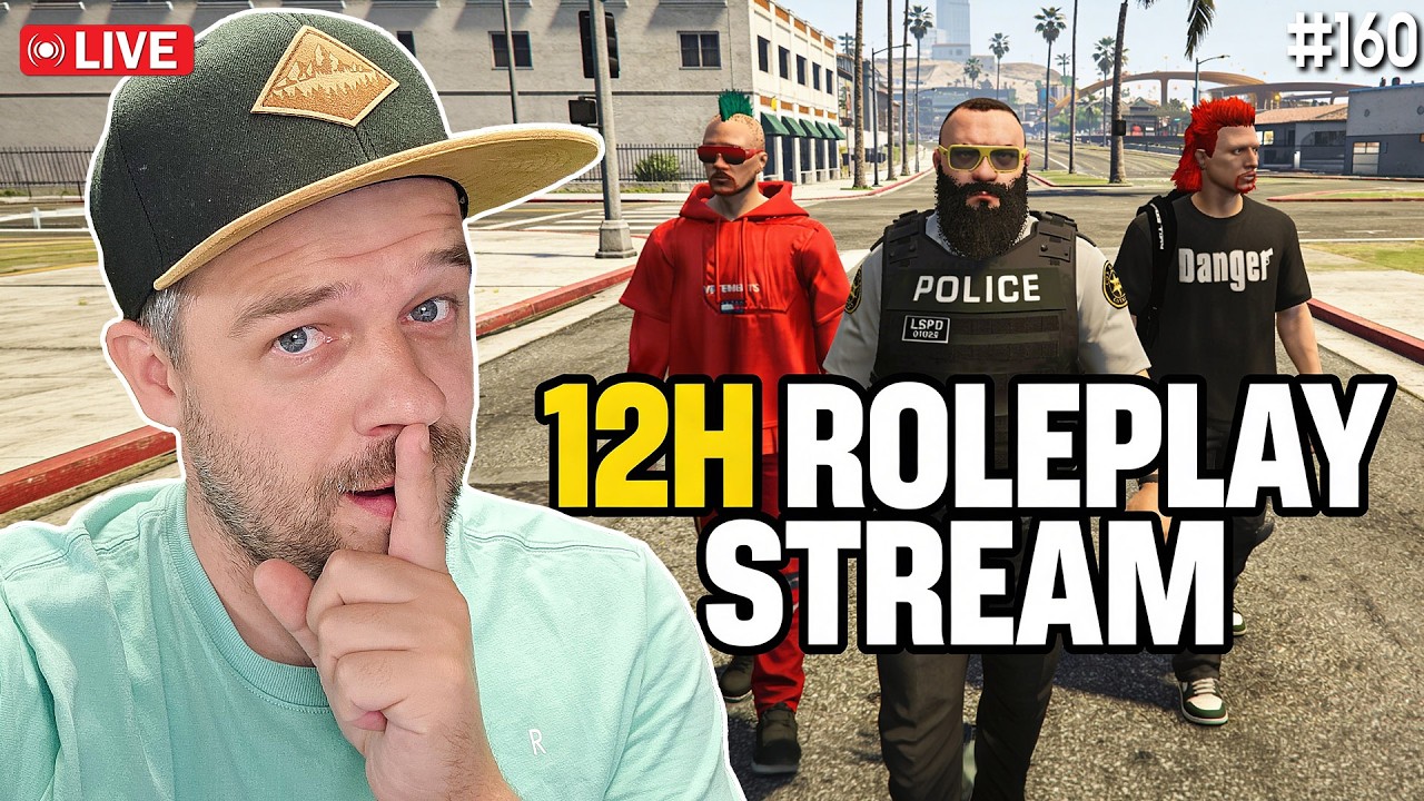 12H ROLEPLAY STREAMAS | 1️⃣6️⃣0️⃣ SD MARATONAS