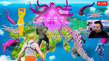 🔴 LIVE - FORTNITE ZERO HOUR LIVE EVENT - CHAPTER 7 COUNTDOWN!