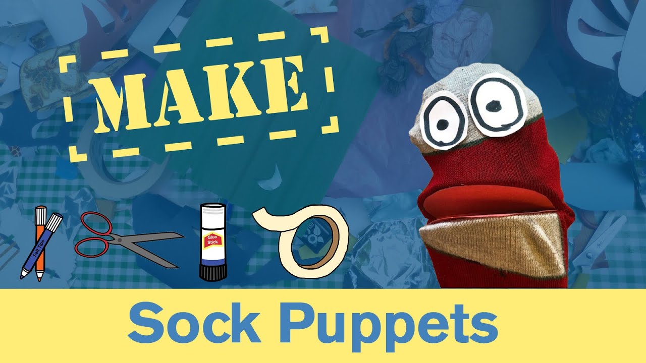 Make Sock Puppet Characters - YouTube