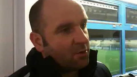 Neil Young post match Stockport