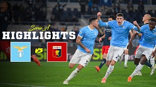 Final Victory Lazio-Genoa 3-2 Serie A Highlights