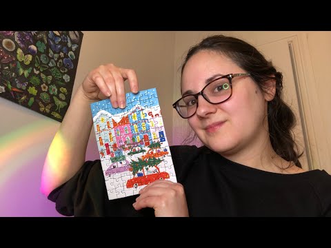 ASMR fr québécois ~ Je fais des mini-puzzles (Chuchotements\Rambling)
