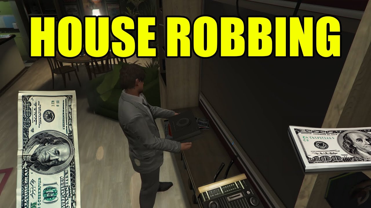 GTA 5 FiveM - House Robbing