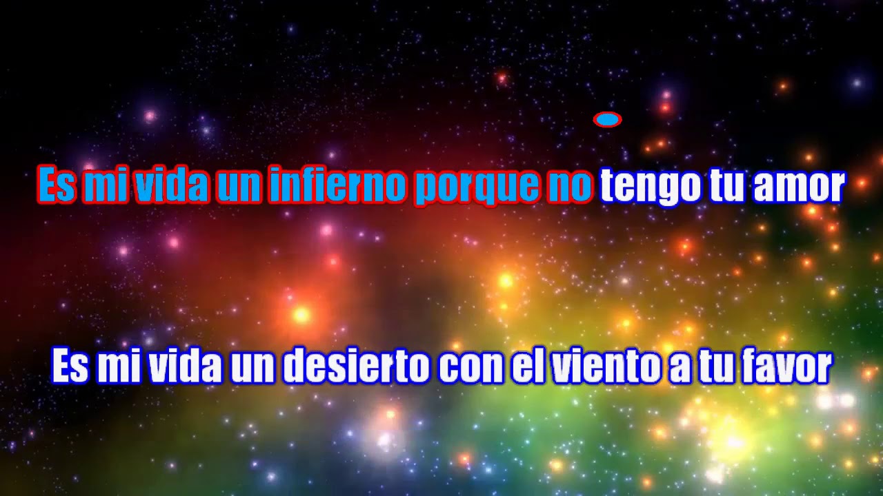 Los Bybys Con el viento a tu favor karaoke