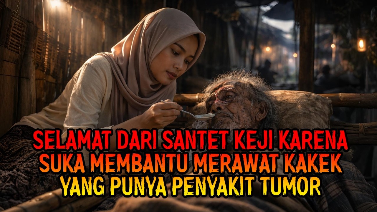 SELAMAT DARI SANTET KEJI KARENA SUKA MEMBANTU MERAWAT KAKEK YANG PUNYA PENYAKIT TUMOR