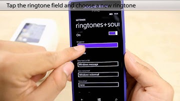 How to Customize the ringtone on the HTC 8X