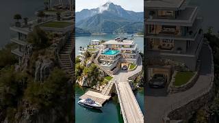 The Most Insane Luxury Villa Ever Built 🚁 Infinity Pool &amp; Lake View #luxuryvilla #luxurymansion