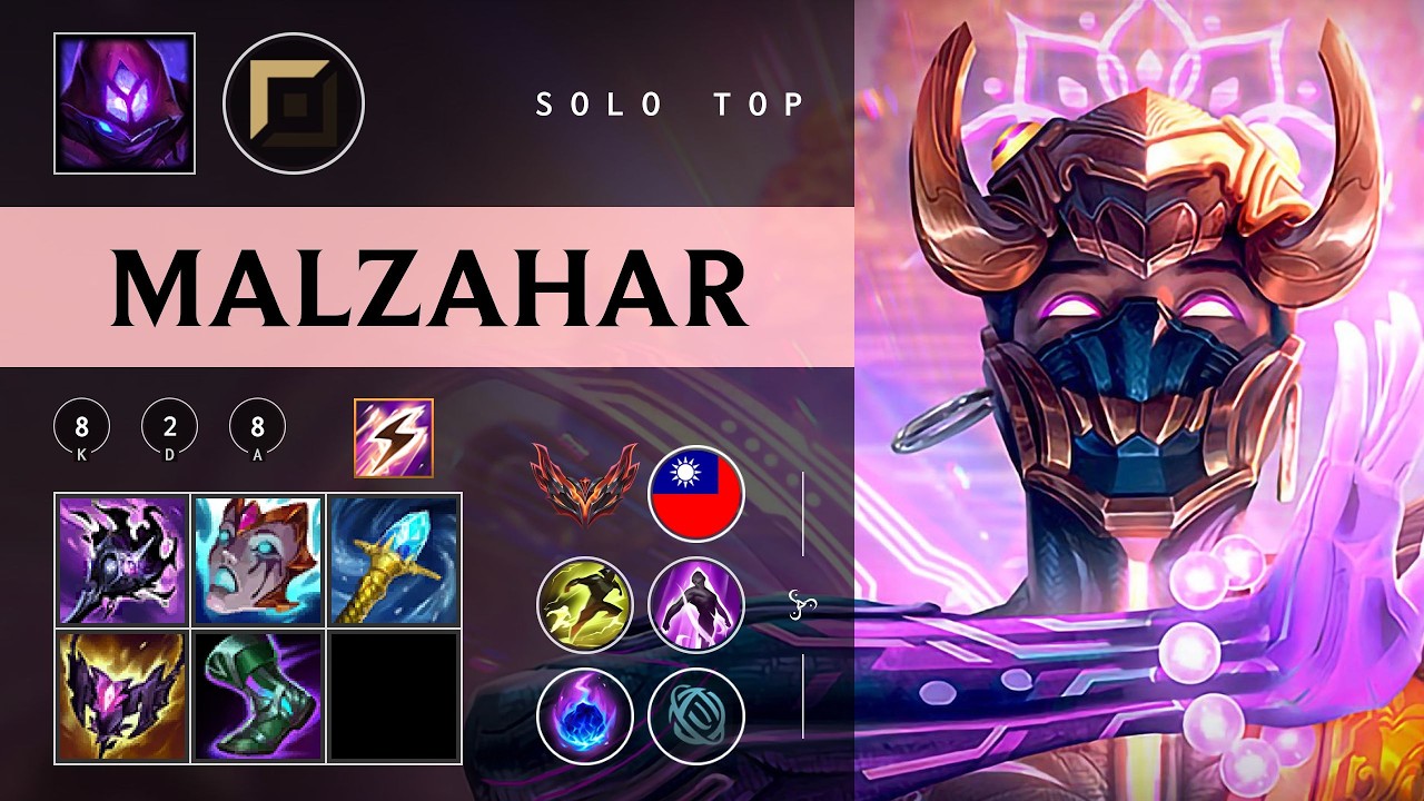 Malzahar Top vs Garen - TW Grandmaster Patch 26.04