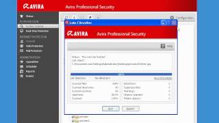 Avira Professional Security video demo