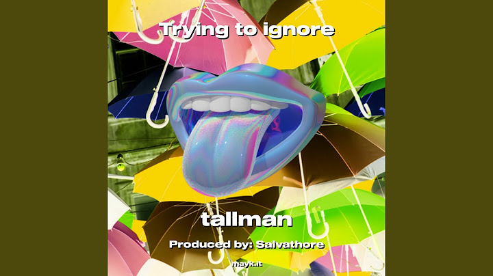 Trying to ignore