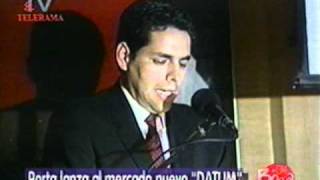 Lanzamiento Porta Datum 2003