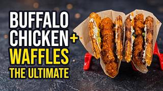Fried Chicken Meets Waffles in This Epic Sandwich Hack
