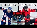 2026 Olympic Men’s Hockey Tournament Day 7 Recap! (Quarterfinals)