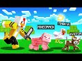 Nos ESCONDEMOS en ANIMALES en MINECRAFT 😱😂 El MEJOR ESCONDITE en LA GRANJA de LOS COMPAS - RIUSPLAY