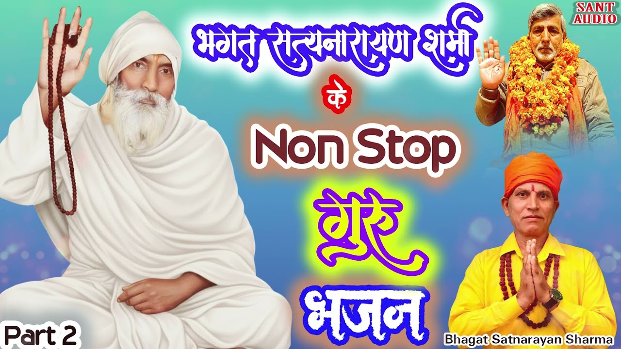 भगत सत्यनारायण शर्मा के नॉन-स्टॉप सुपरहिट भजन Part 2 | Bhagat Satnarayan Sharma | Sant Audio |