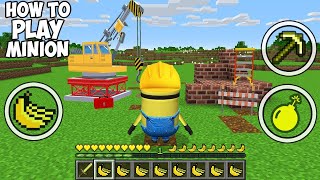 HOW to PLAY as MINION BUILDER in MINECRAFT - Minions Minecraft GAMEPLAY Movie traps