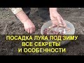 ПОСАДКА ЛУКА ПОД ЗИМУ СЕКРЕТЫ И ПРЕИМУЩЕСТВА