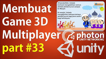 Membuat Game 3D Multiplayer Unity & Photon (Part 33 / 33) - Ending (Terakhir)