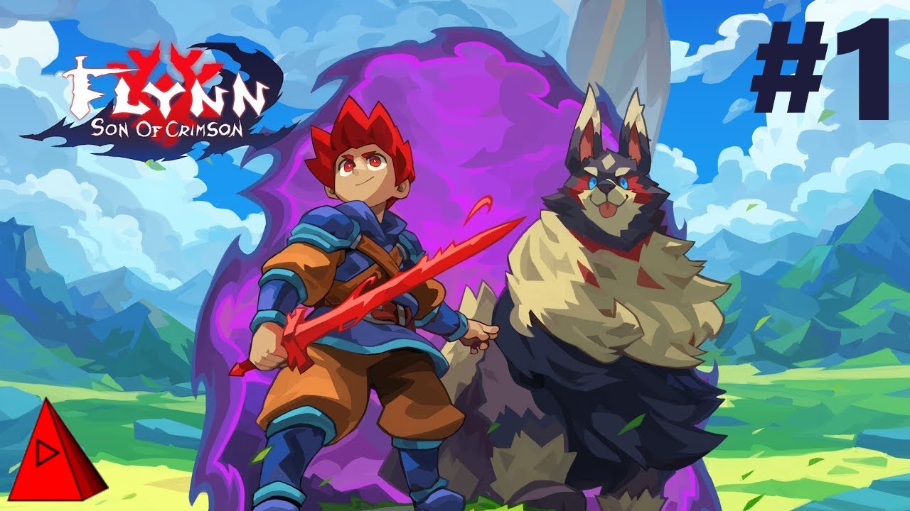 Let's Play Flynn: Son of Crimson #1 - Beautiful 2D Action Platformer & You Can Pet the Dog! (PC)