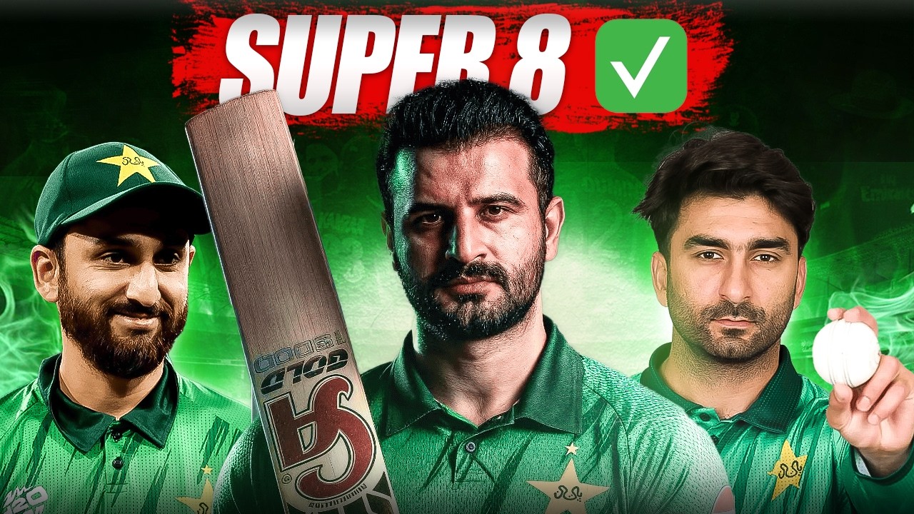 Pakistan into the Super 8!! Let's Gooo
