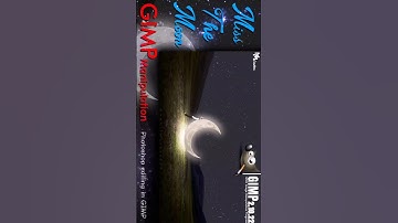 #moon #moonlight #art in #gimp #gimptutorial #shortvideo #trending #moonsign #moonediting #moonedits