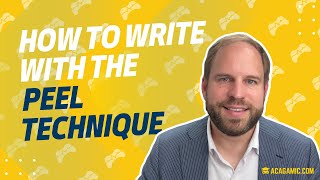 Как писать с помощью техники PEEL, чтобы структурировать написание абзацев