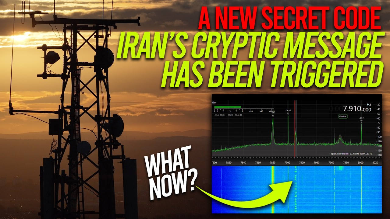 Iran Just Triggered A Cryptic Shortwave Message!