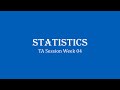 [Statistics] 2024 Fall TA Session Week04