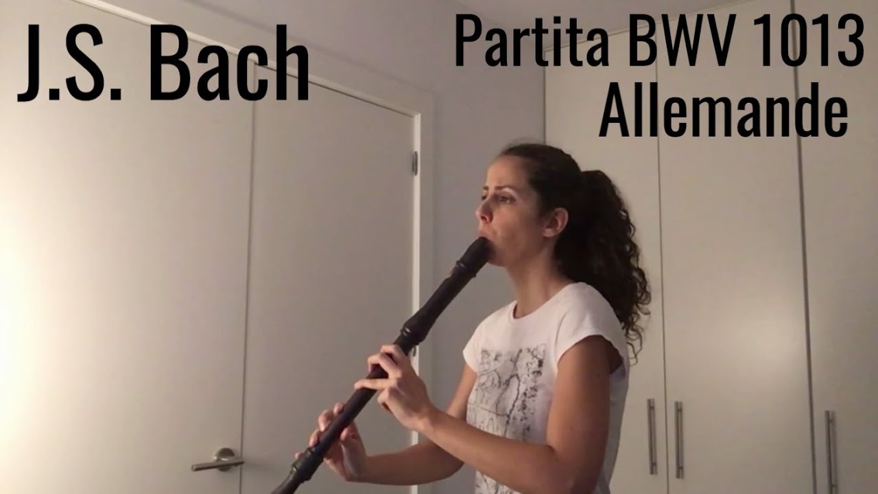Partita in A Minor BWV 1013 by J. S. Bach for Guitar