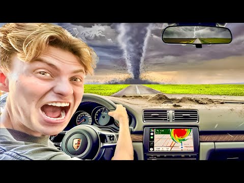 I Drove Inside A Real Tornado!