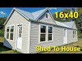 SHED TO HOUSE - Could You Live In This?