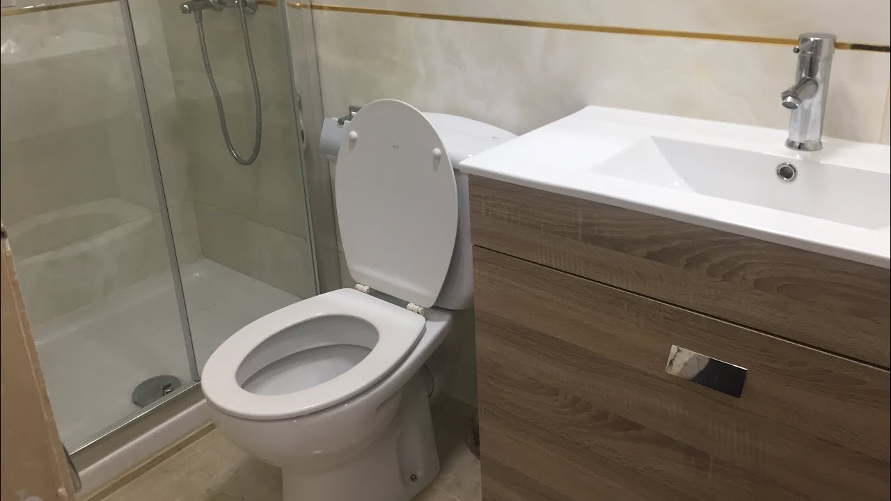 إصلاح حمام صغير مع ذكر الاثمنة وبعض الحلول لوضع زجاج الحمام بدون نقص المساحة لأصحاب السكن الاقتصادي