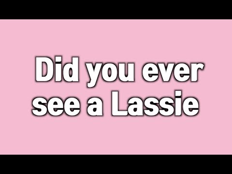 Did you ever see a lassie | Karaoke Version | Nursery Rhymes | Lyric ...