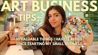 10 Art Business Tips For Selling Art Online & Running A Small Business