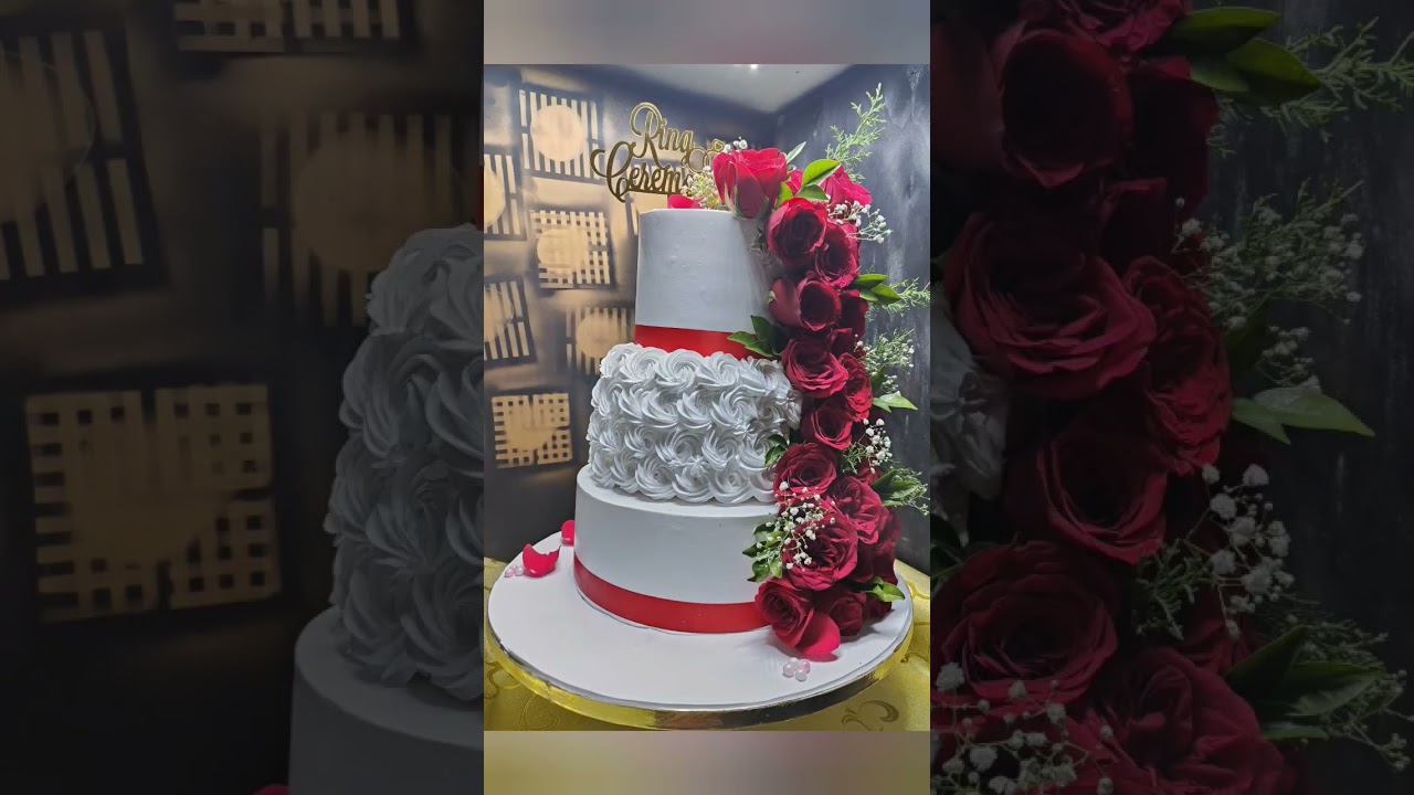 Spacer wedding cake#Maams Cake