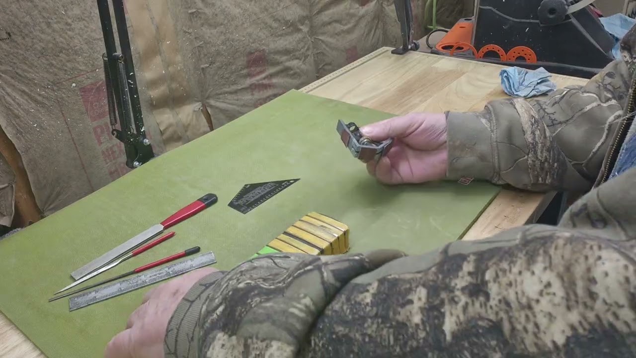 Home made fret levler