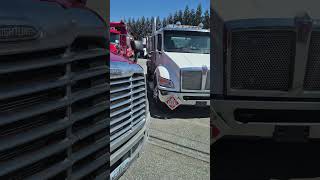 Hino 155s on flat bed